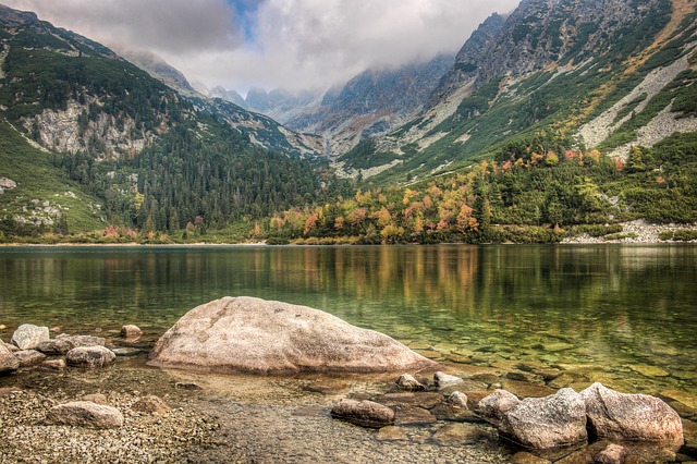 bergsee vysoké tatry